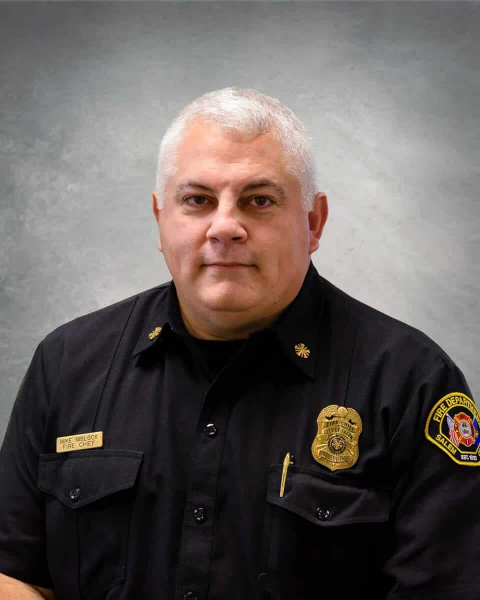Farewell to Salem Fire Chief, Mike Niblock