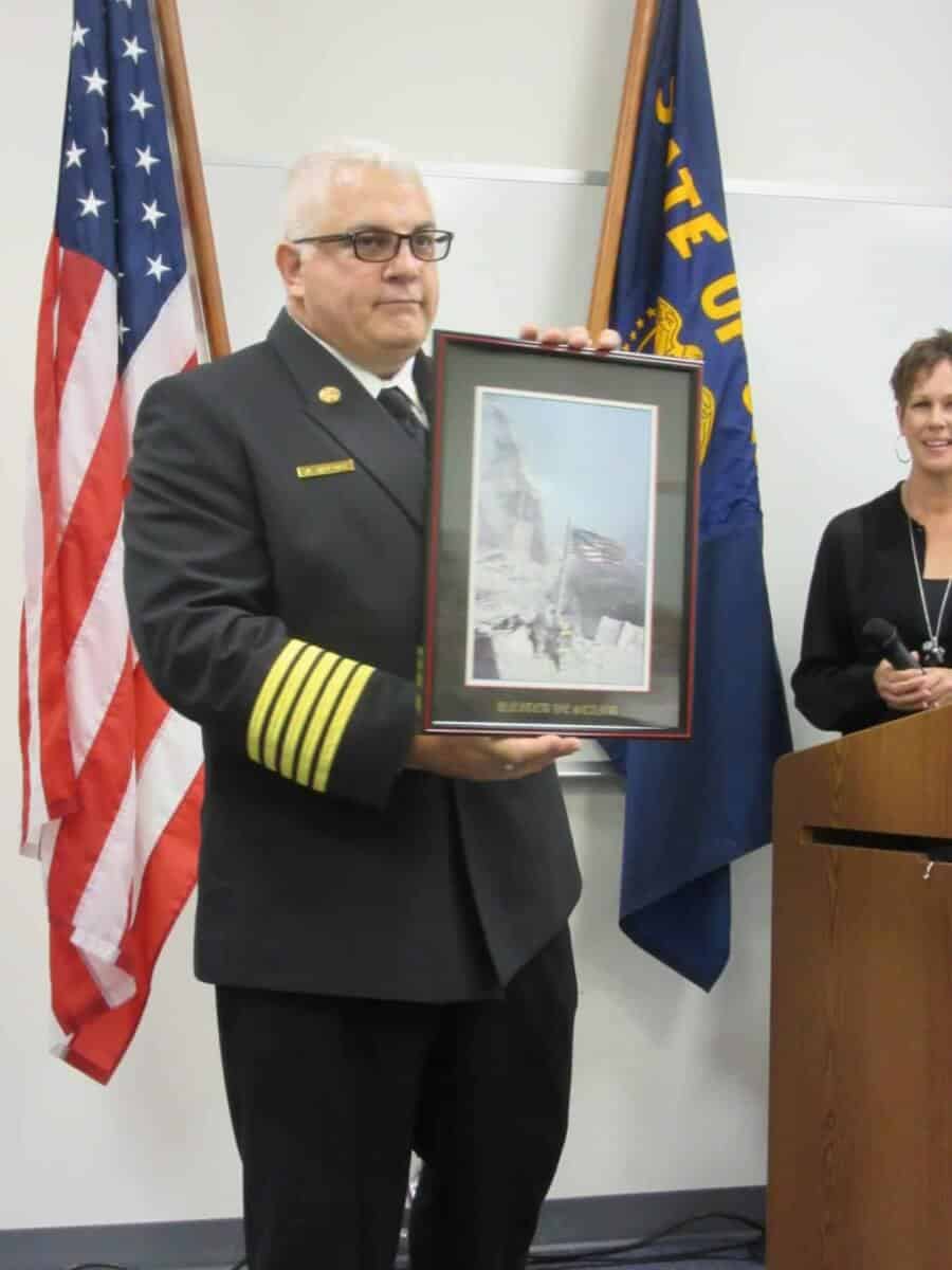 Salem Fire Foundation hosts Greeters on 9/11 with Coldwell Banker