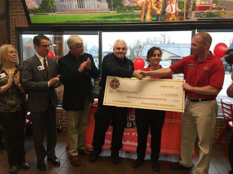 Salem Fire Foundation Accepts Grant