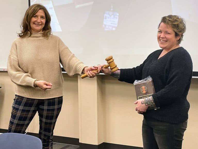 SFF Welcomes New Board Members.  Lesa Goff Recognized for Service as President