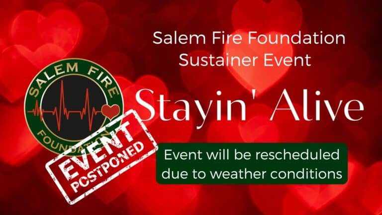 Fri. Feb. 14 Stayin’ Alive Breakfast postponed due to weather